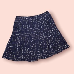 Banana Republic Skeleton Key Career Skirt Skater 2